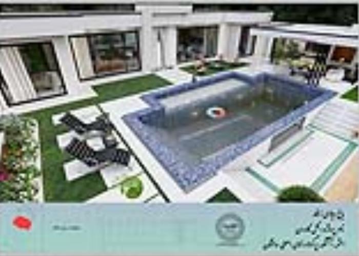 طراحی سه بعدی /طراحی باغ ویلا اصفهان/زغمار