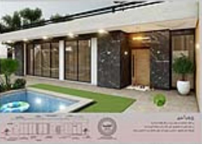 طراحی نمای خارجی و محوطه سازی باغ ویلا اصفهان _ فلاورجان